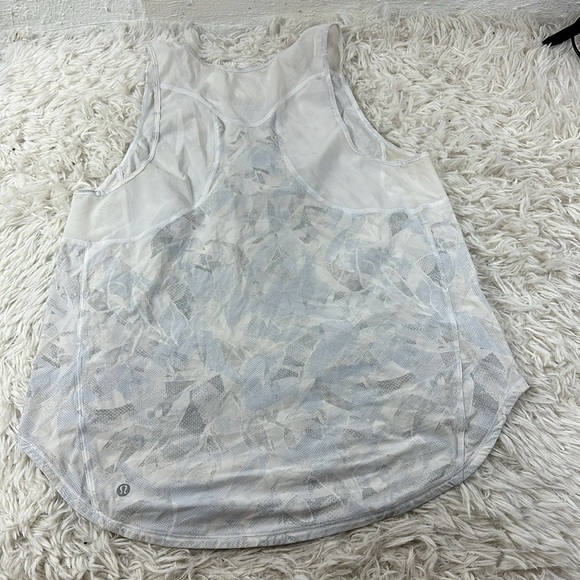 Lululemon Sculpt Tank II Jasmine White Multi / White - Picture 3 of 4